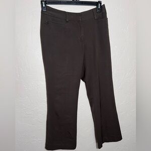 PETITE SOPHISTICATE SHORT PANTS BROWN SIZE 8P